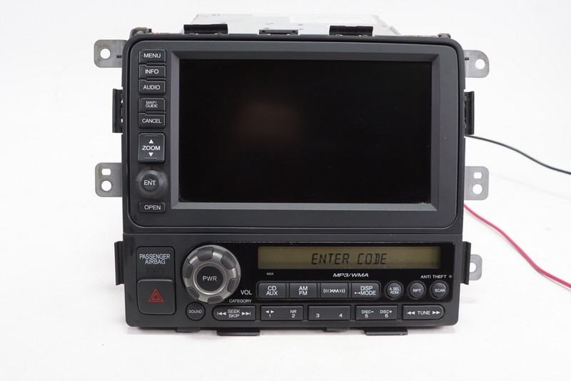 HONDA RIDGELINE Radio Navigation NAV Unit AM-FM Tuner CD GPS DVD OEM 2009 - 2014