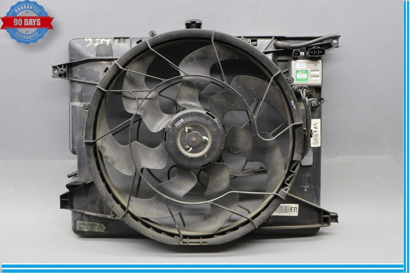 15-17 Hyundai Genesis Engine Motor Cooling Radiator Fan Assembly Oem