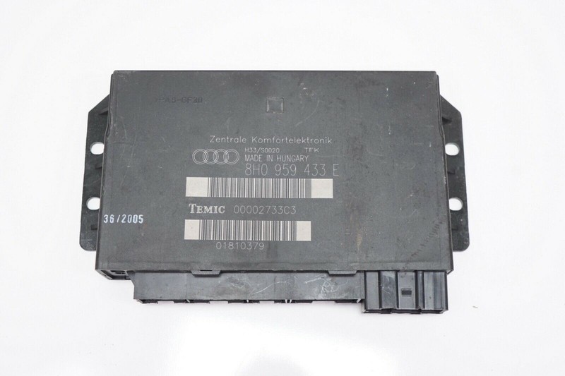 AUDI A4 S4 Convertible Body Control Module BCM BCU OEM 2003 - 2009
