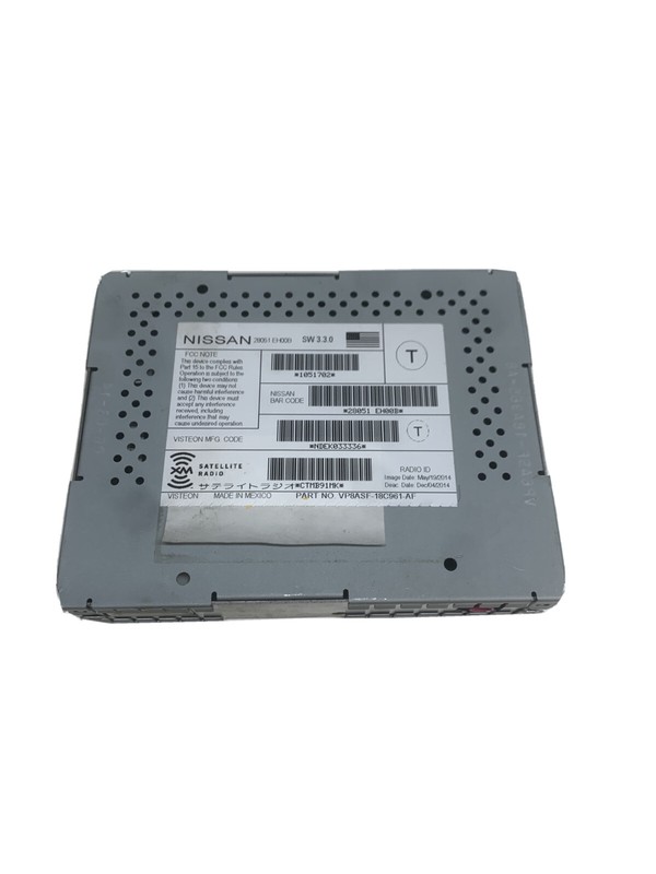 2015 INFINITI Q40 SATELLITE TUNER RECEIVER ASSY OEM 28051EH00B