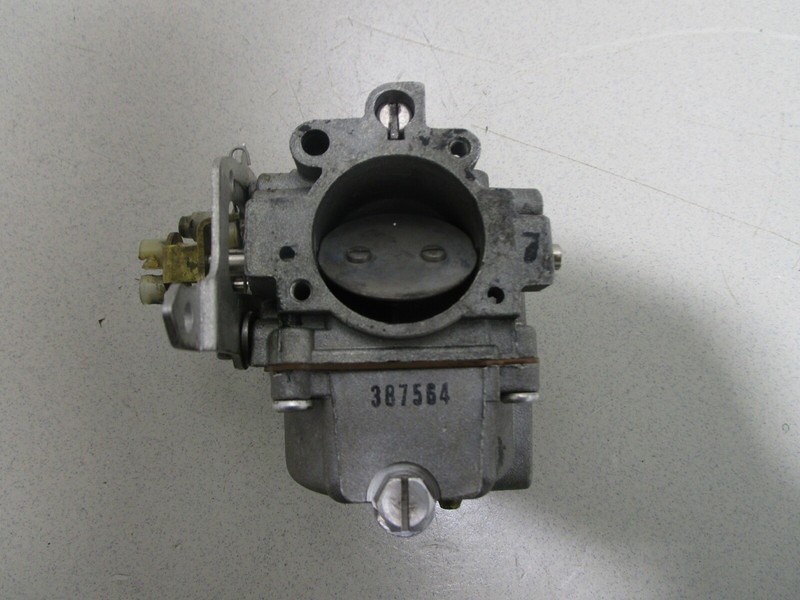 387564 Evinrude Johnson 1976 Carburetor Carb 70 HP 3 Cylinder