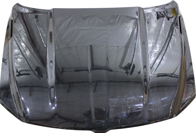OEM Factory 2019-2024 Ram 1500 Hood Painted Diamond Black Crystal Aluminum Hood