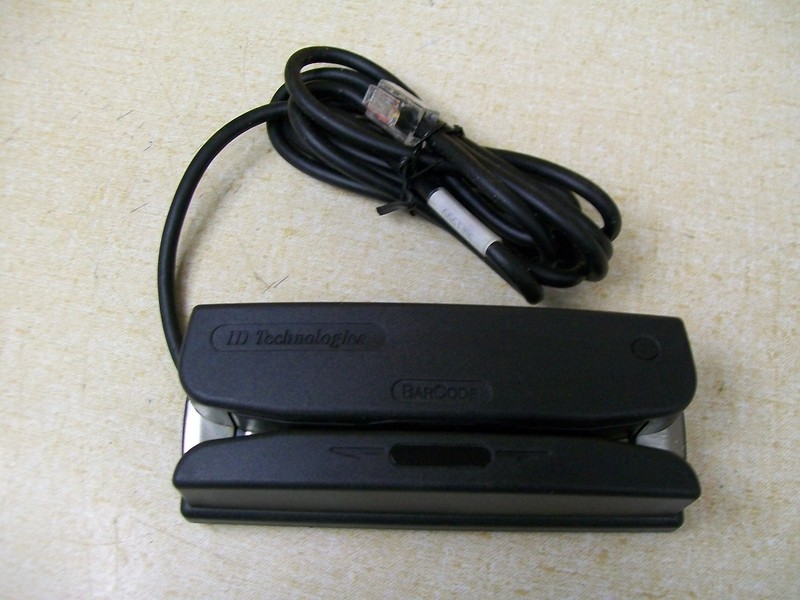ID Technologies WCR3207-600RJ Magnetic Stripe Barcode Reader *FREE SHIPPING*