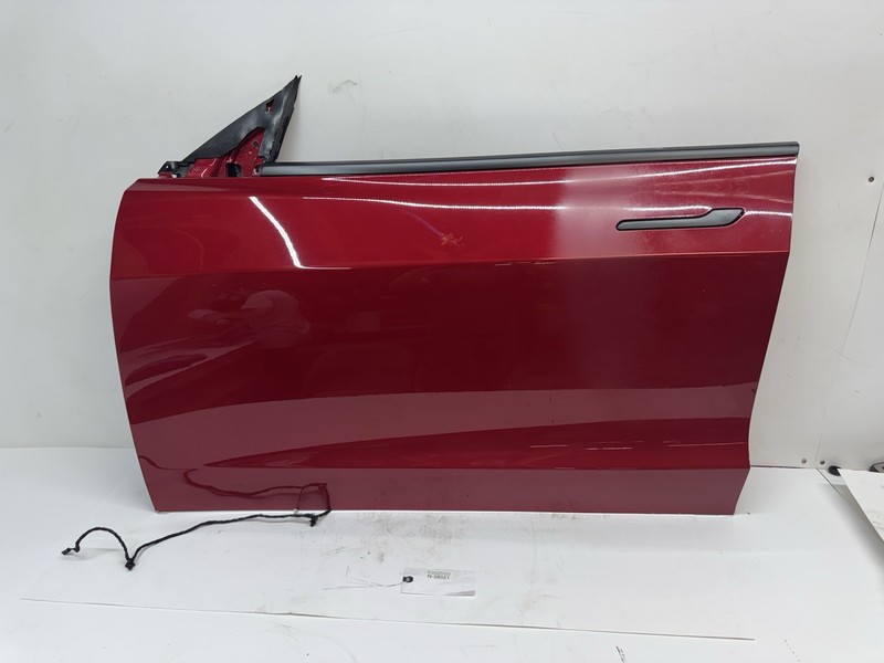 2017-2020 Tesla Model 3 Front Left Exterior Door Shell Panel White 38021 OEM