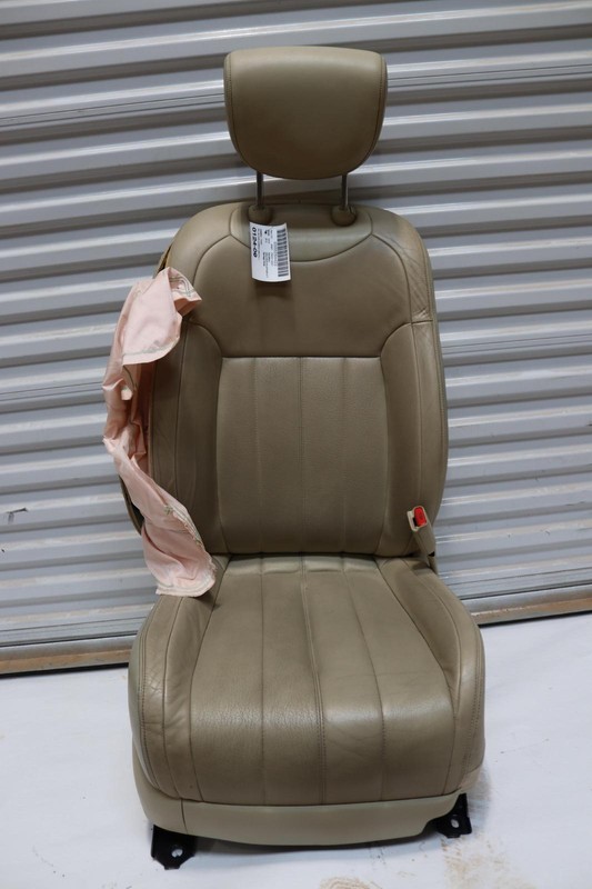 2015-2017 INFINITI QX70 FRONT RIGHT PASSENGER SEAT LEATHER TAN W/ HEATED OEM