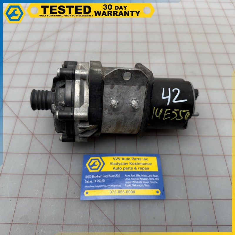 12-14 Mercedes W212 E-Class AUXILIARY WATER COOLANT PUMP OEM
