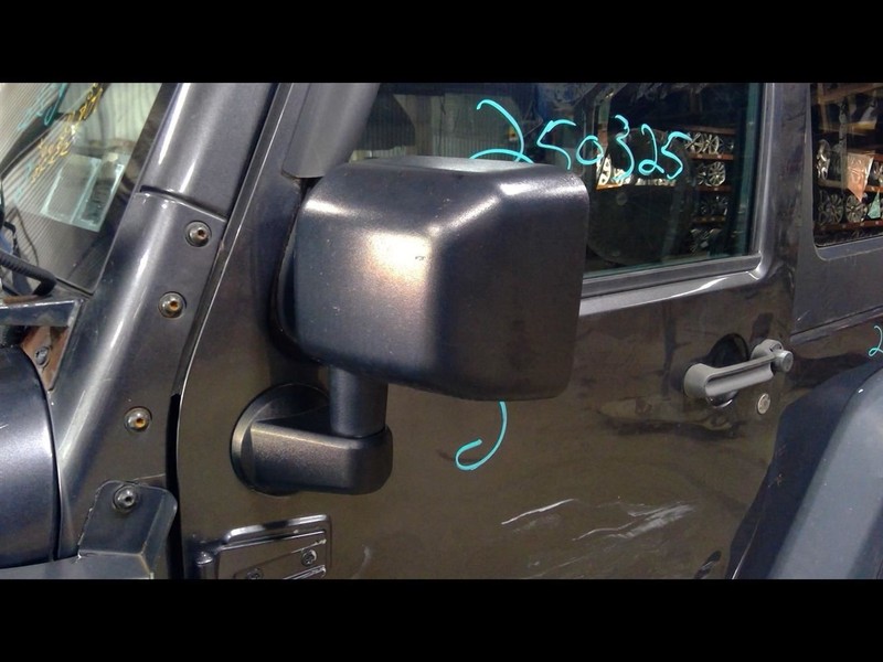 Driver Side View Mirror Full Door VIN W 6th Digit Fits 15-18 WRANGLER 1645532