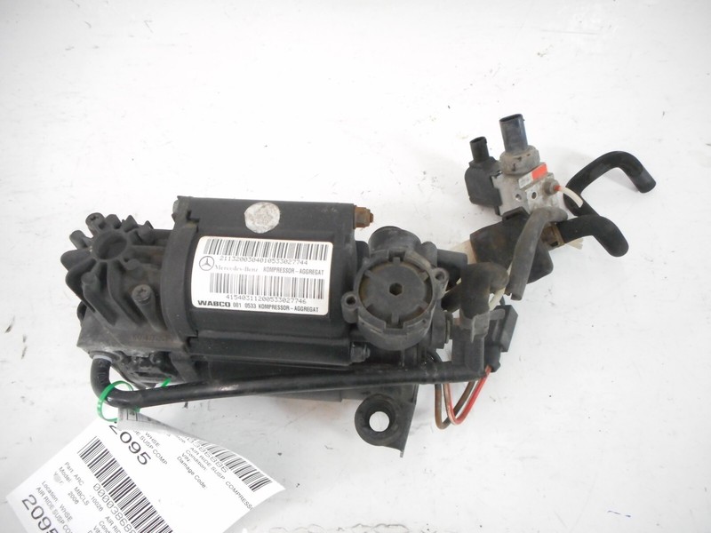 06 Mercedes Benz CLS500 Air Ride Suspension Compressor Pump OEM E550 E63 S600
