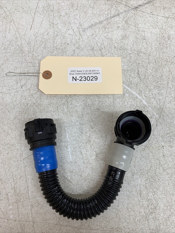 ⚡️20-22 TESLA Y FRONT DRIVE UNIT POWERTRAIN RETURN COOLING HOSE TUBE 23029 B99