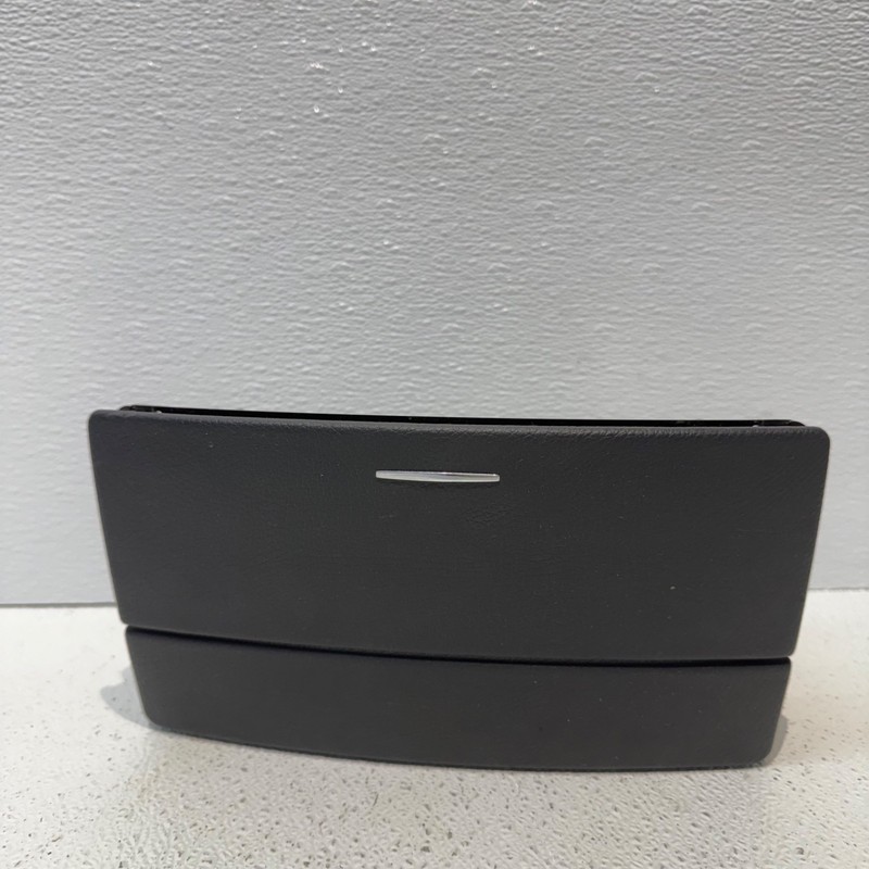 07-13 Mercedes W221 S550 Center Console CD Player Cover Trim Panel Black OEM