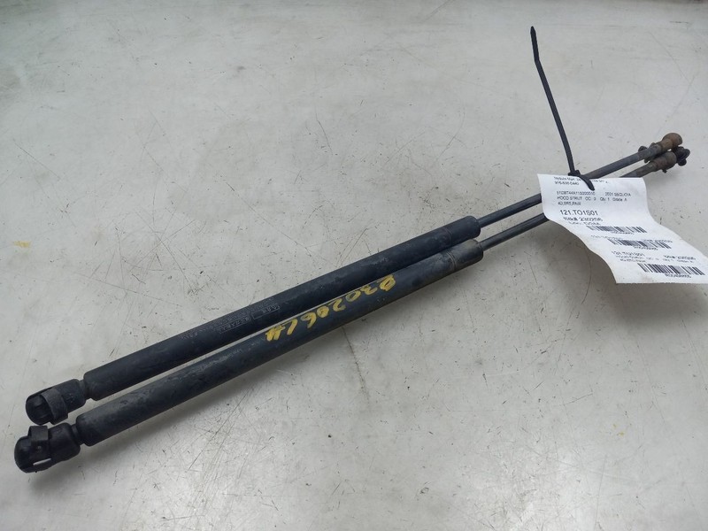 2001 TOYOTA SEQUOIA SR5 LEFT AND RIGHT SIDES HOOD STRUT PAIR