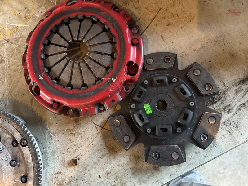 90-99 ECLIPSE TALON LASER TURBO 6 PUCK RACING AFTERMARKET CLUTCH ASSEMBLY
