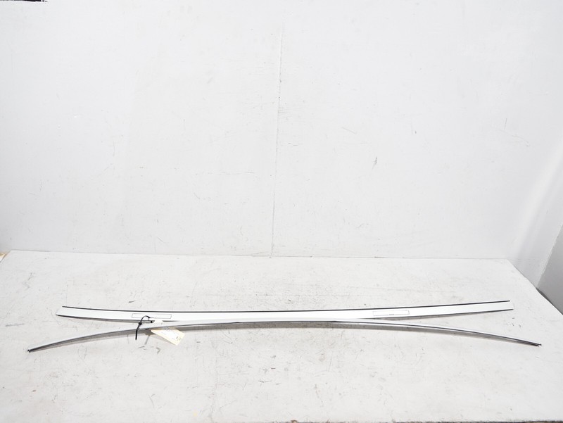 20-24 BMW 228I F44 GC RIGHT LEFT ROOF DRIP RAIL MOLDING TRIM SET WHITE OEM 12K