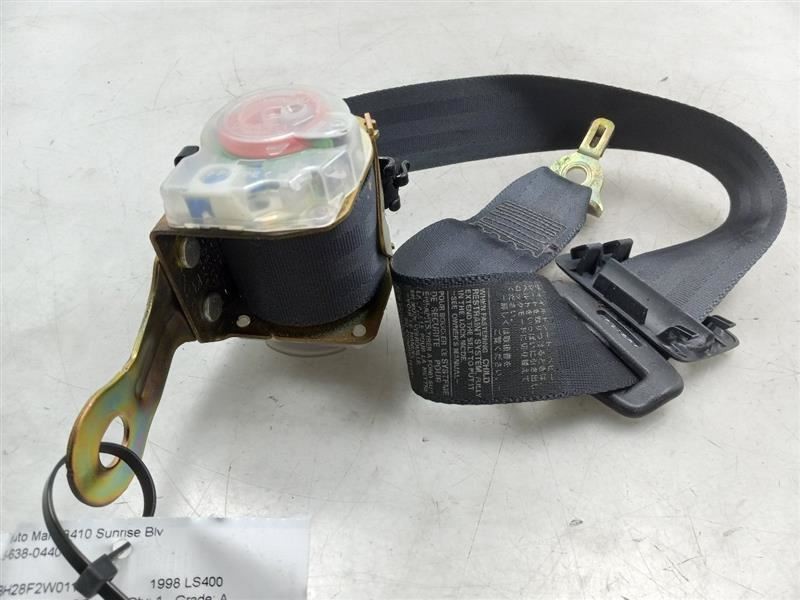 1998 LEXUS LS400 PASSENGER SIDE REAR SEAT BELT ASSEMBLY