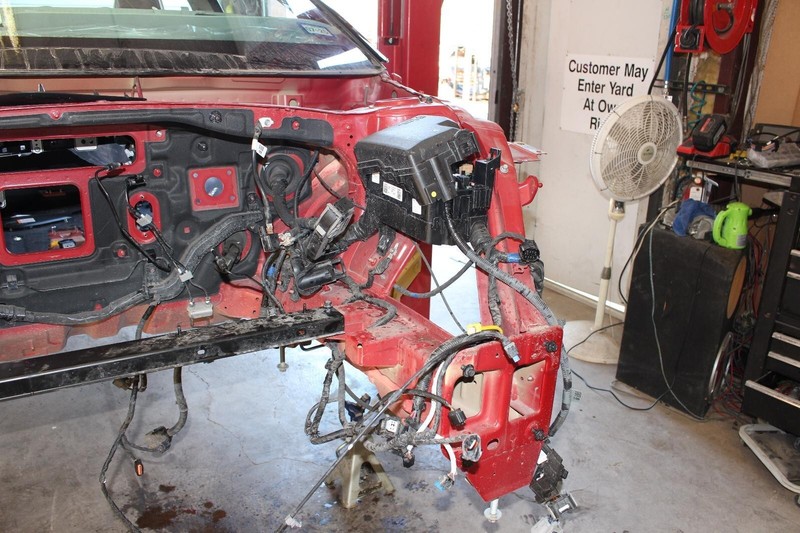 22-23 Kia EV6 Driver Left Front Inner Structure Cut