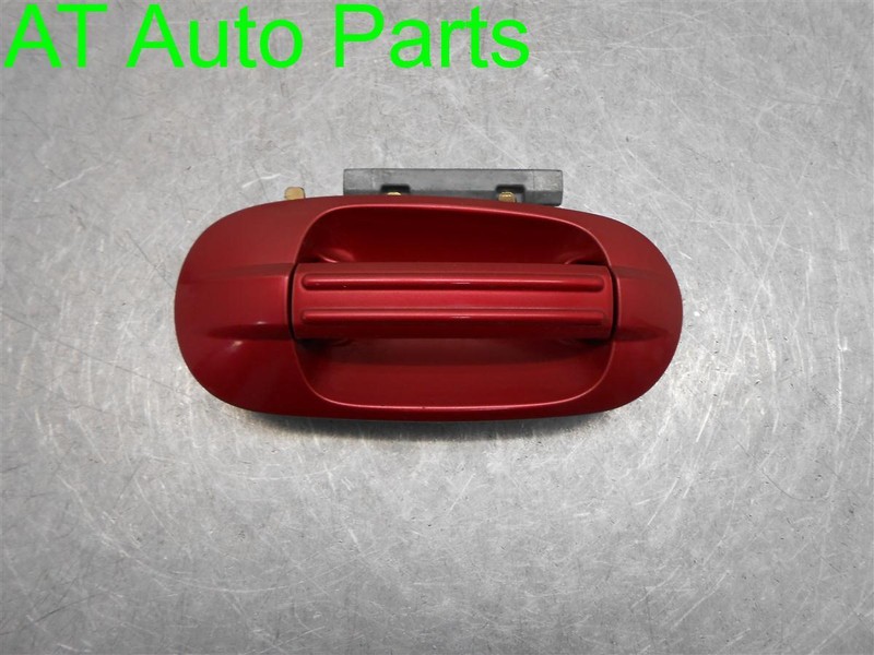 04-16 EXPEDITION NAVIGATOR REAR PASSENGER OUTSIDE EXTERIOR DOOR HANDLE RED OEM