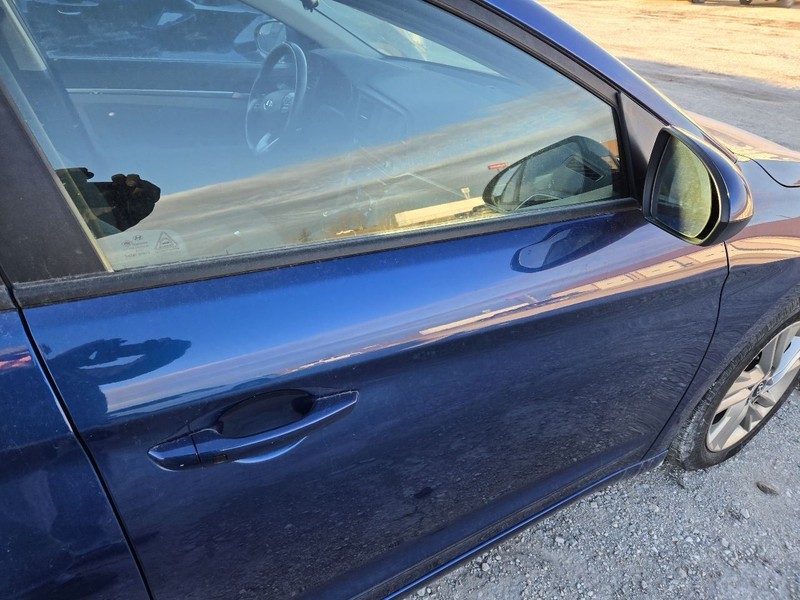 Passenger Front Door Electric Sedan US Built Fits 17-20 ELANTRA 3635266