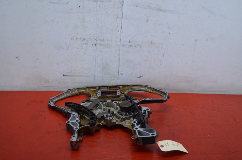 2011 INFINITI G37 AWD 3.7L ENGINE REAR TIMING COVER OEM