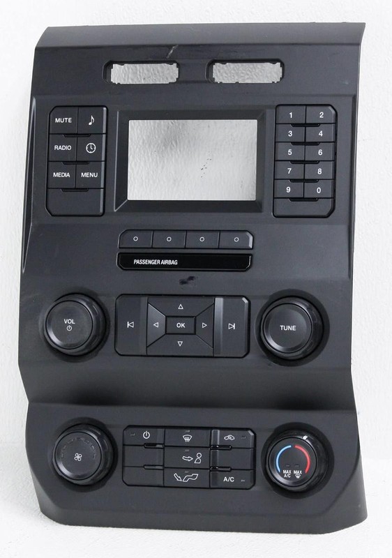OEM Ford F150 Media and Temperature Control KL3Z-18842-AAC Scratches
