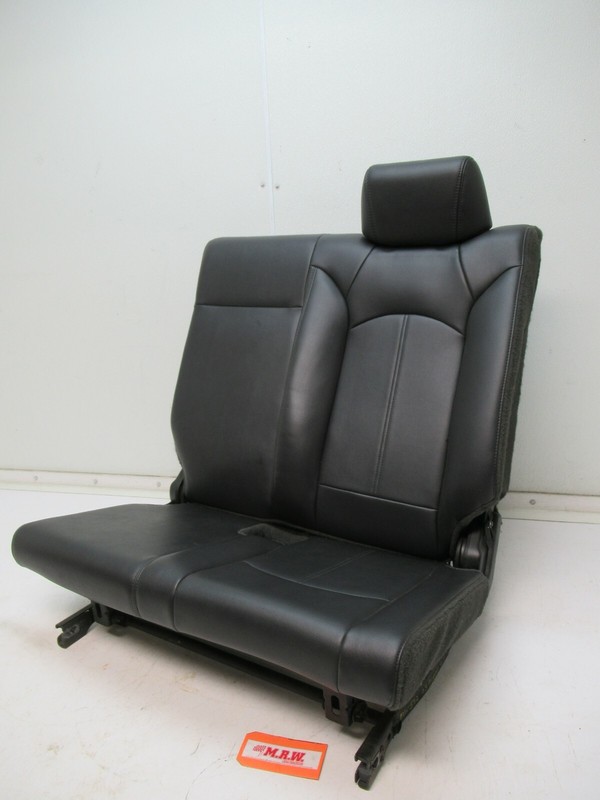 REAR SEAT LEFT BACK 3rd ROW DRIVER SIDE BLACK LEATHER HEAD REST LR L fits ACADIA