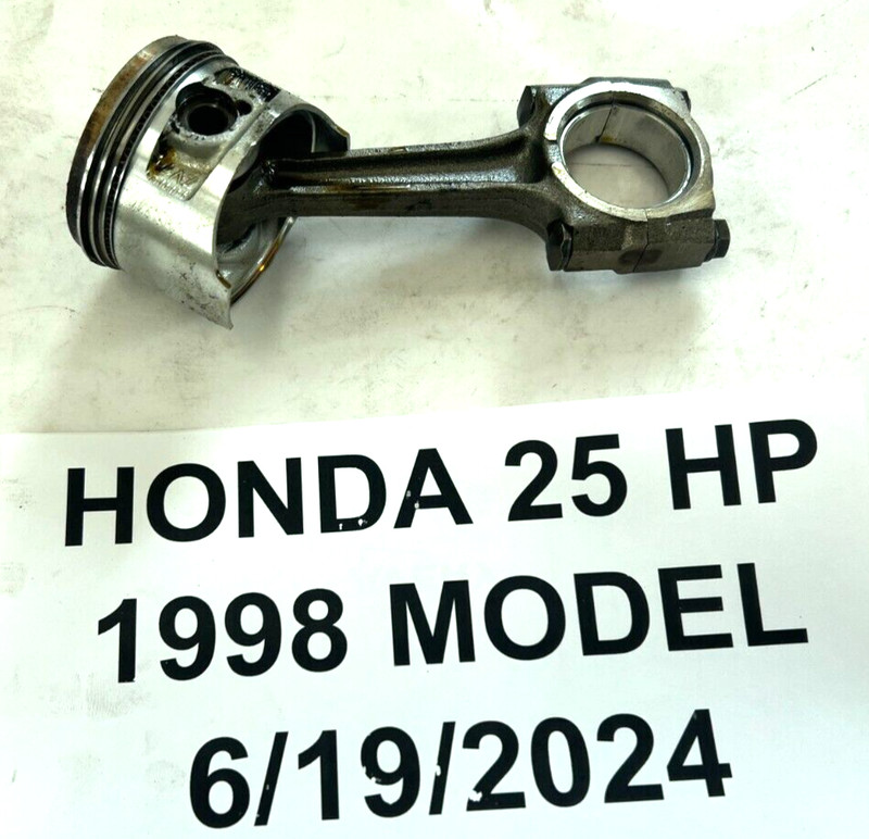 Honda Outboard 25hp Piston and Conneting Rod 13310-ZV7-000 FRESHWATER