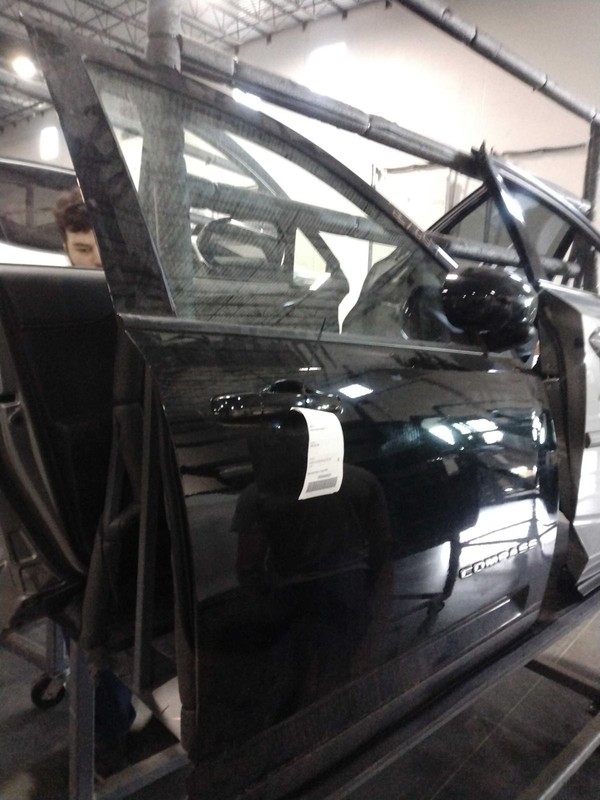 2016 Jeep Compass Right Front Door Black PX8 96K Miles OEM Used Part