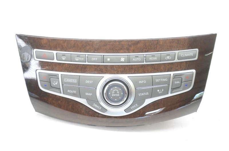 2013-2016 Infiniti JX35 QX60 Screen Control Dash Mounted Woodgrain 283953JA7A