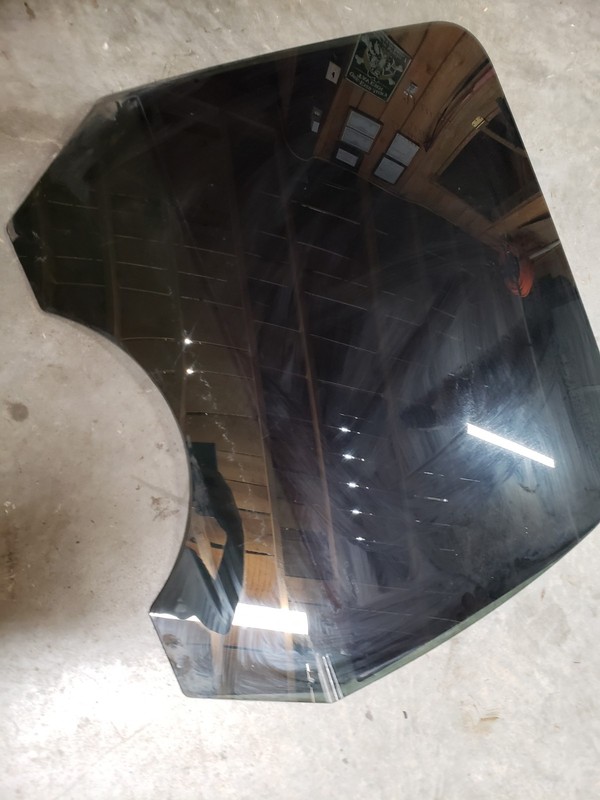 Chevrolet Silverado 2500 Crew Cab Rear Door Window Glass Left OEM 2007-2013