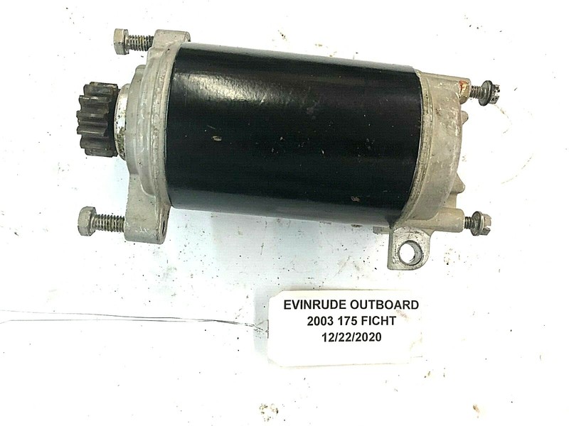 JOHNSON EVINRUDE OUTBOARD STARTER ASSY 150hp+ '99-'01 0586287 FRESHWATER!