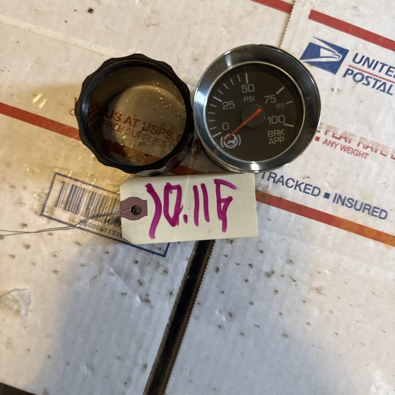 KENWORTH BRAKE PRESSURE GAUGE- P/N: Q43-1144-124
