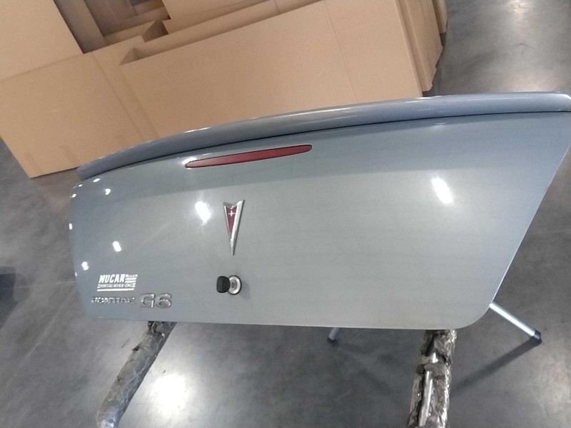 2008 Pontiac G6 Deck Lid Trunk Lid Blue OEM Good Condition 4DR Sedan 78U