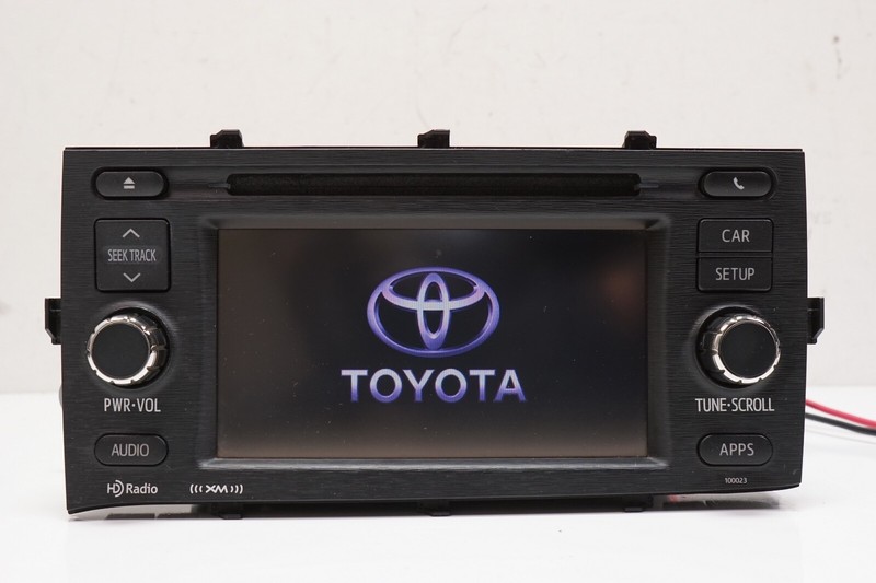 TOYOTA PRIUS C Radio Navigation NAV Unit AM-FM CD OEM 2012 - 2014