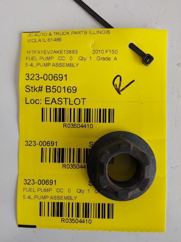 Fuel Pump 3.7L Tank Mounted 145" Wb Fits 09-14 FORD F150 PICKUP 3504410