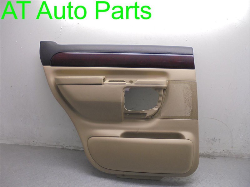 2005 LINCOLN AVIATOR REAR DRIVER LEFT DOOR PANEL TRIM INTERIOR TAN OEM