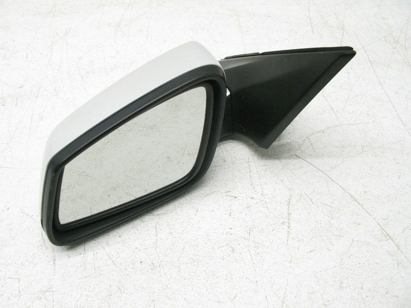 💚 2009-2012 Bmw 750i Driver Left Side View Power Door Mirror Glass WHITE