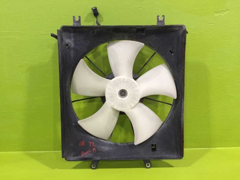 04 05 06 07 08 ACURA TL LEFT RADIATOR FAN OEM 2665-19