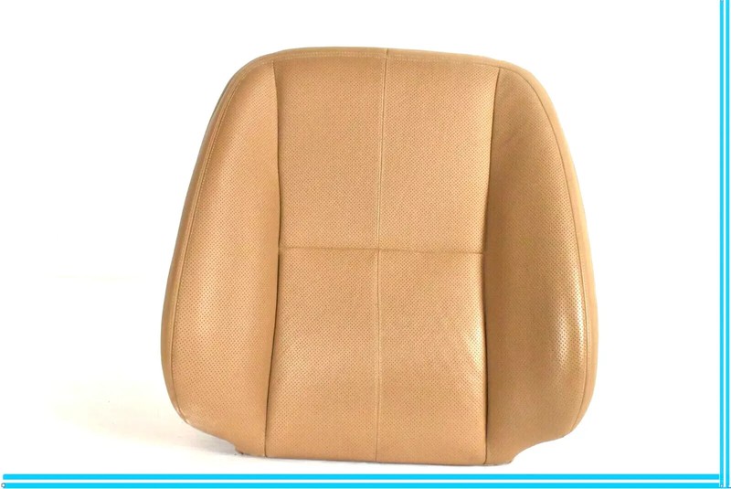 07-09 Mercedes W221 S550 S450 Front Left Driver Top Upper Seat Cushion Brown OEM