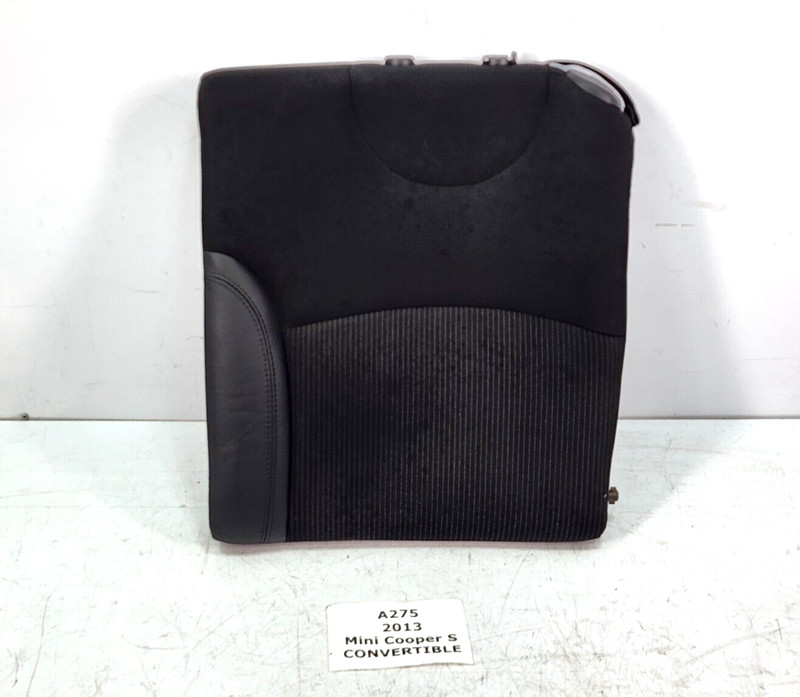✅ 11-15 OEM Mini Cooper S R57 Rear Left Driver Side Upper Seat Cushion Black