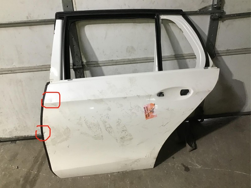 Mercedes E63S E63 S W213 Rear Left Driver Door Shell Panel Wagon SW 18-20 |:O