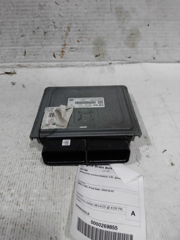 2016 Audi A3 Engine Control Module ECM 2.0L OEM 126K Miles NJ25-20813-506681