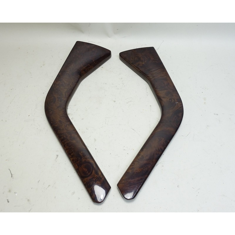 97-99 BMW Z3 Roadster Coupe Factory Center Console Wood Trim Side Pair Maple OEM