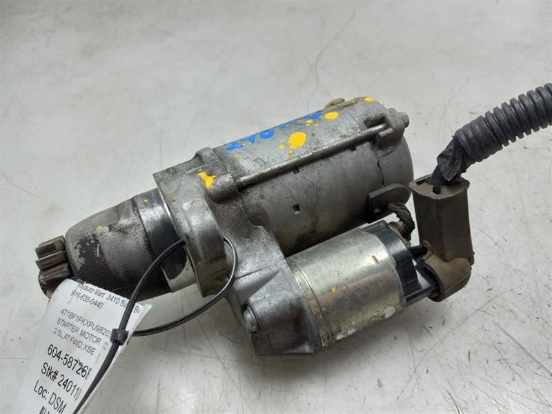 12-17 TOYOTA CAMRY XSE 2.5L FWD AT 1.7KW STARTER MOTOR