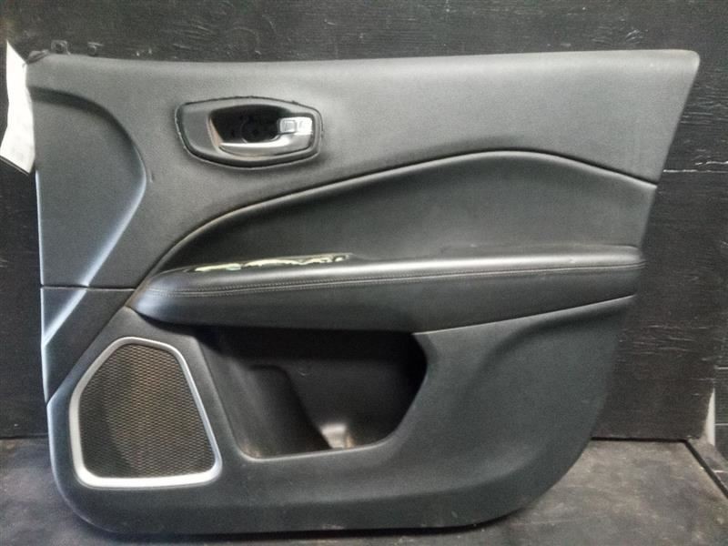 18-20 Jeep Compass Front Right Passenger Door Trim Panel Black OEM 5VM18DX9AG