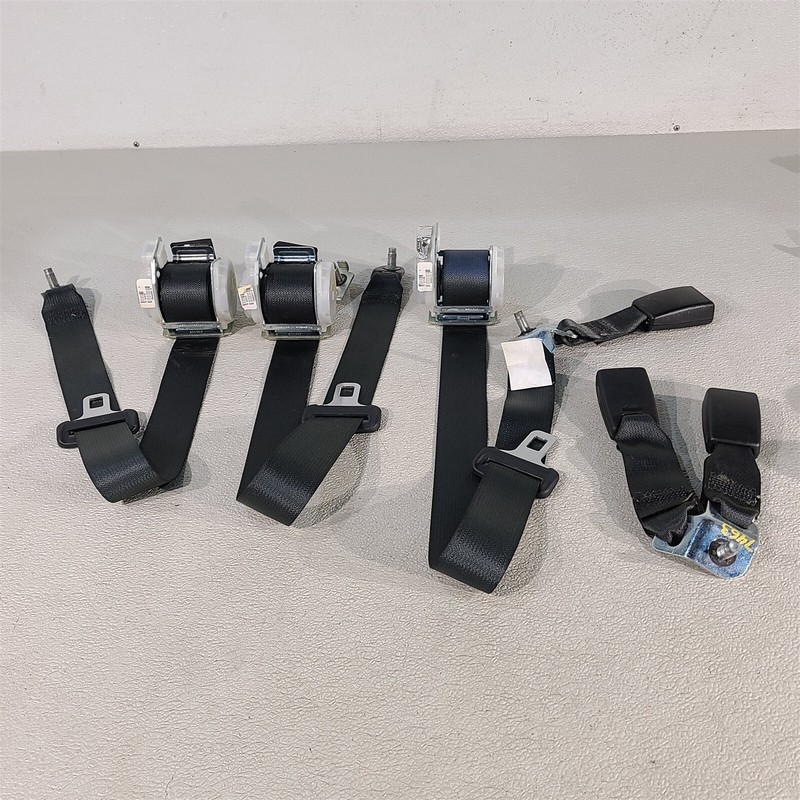 12-15 Honda Civic Si Coupe Rear Seat Belt Retractors Buckles Latches Set Lh Rh A