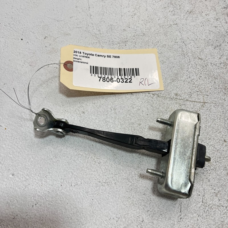 2018-2023 TOYOTA CAMRY SE Door Check Strap Stop Stopper Rear Left Driver OEM