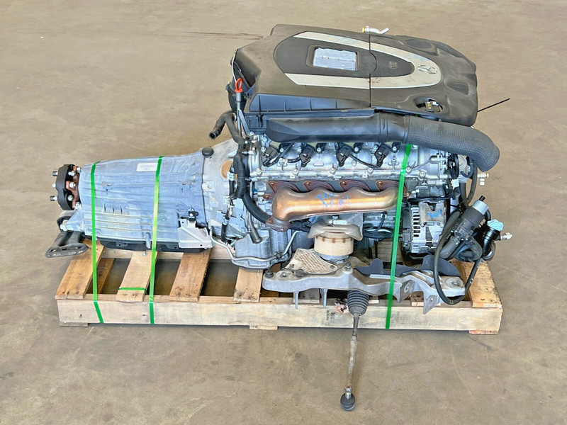 ⭐12K MILES!! 11-12 MERCEDES SL550 5.5L RWD ENGINE & TRANSMISSION DROPOUT LOT2611