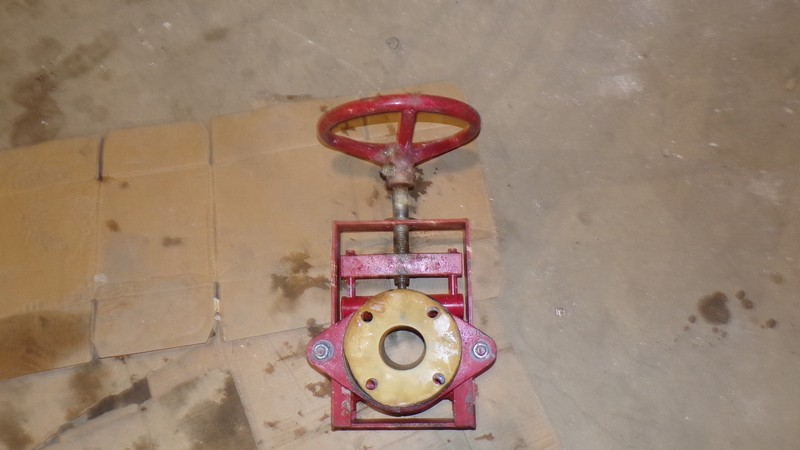 Red Pinch Valve 3" 20-1/2" x 12-1/2"*FREE SHIPPING*