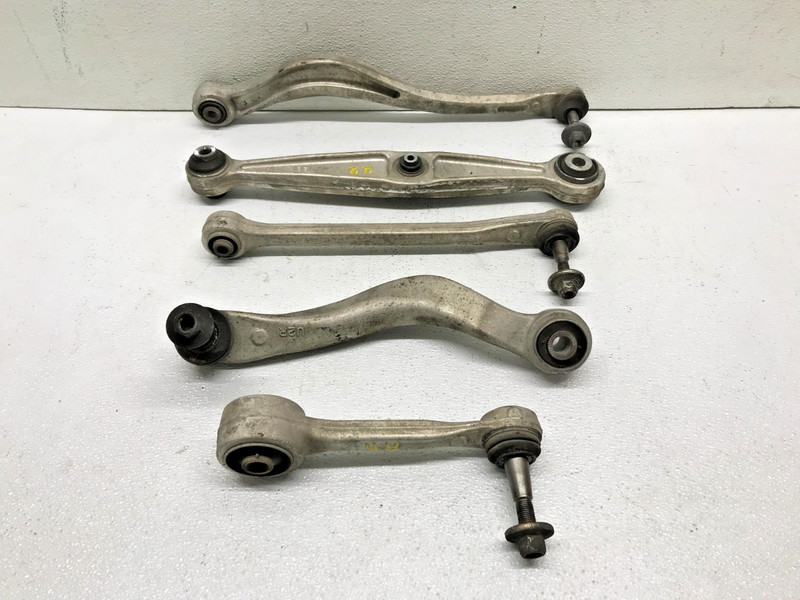 2007-12 LEXUS LS460 Rear Right Passenger Upper Lower Control Arm Set of 5 OEM
