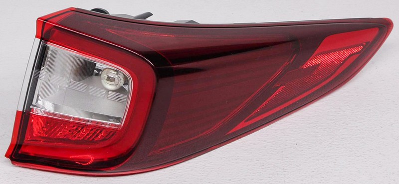 OEM Acura RDX Outer Right Passenger Side Tail Lamp 33500-TJB-A01 - Lens Chip