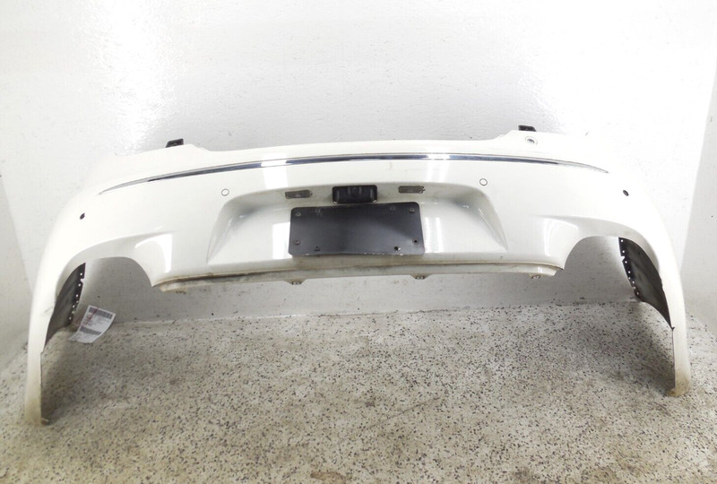 2010-2015 Jaguar XJ Rear Bumper Cover OEM White NEL